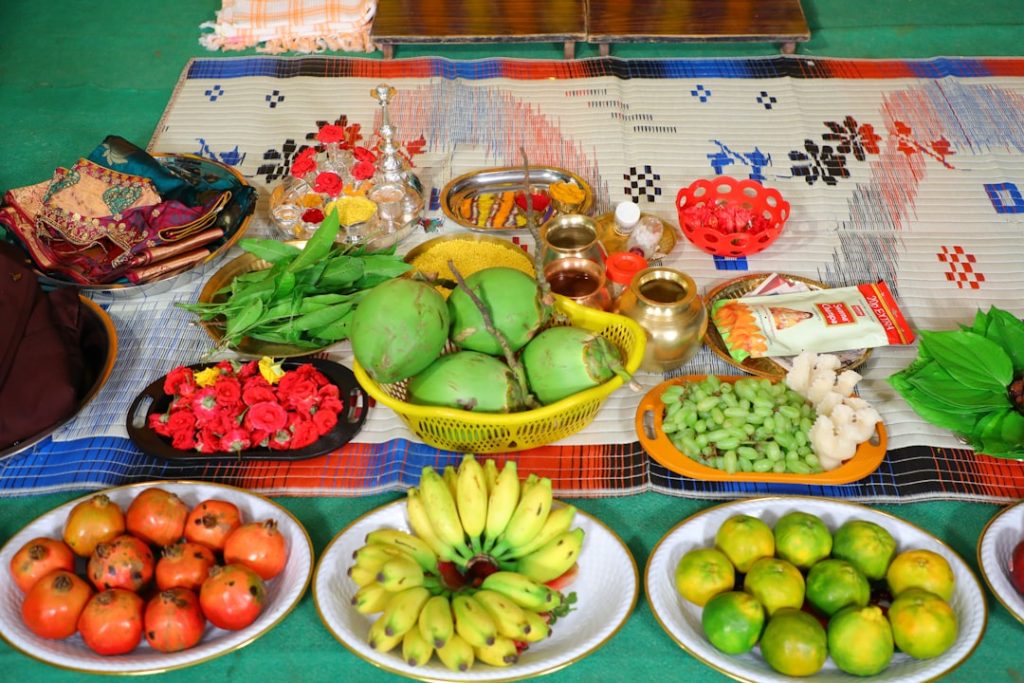 green-banana-fruit-on-white-ceramic-plate-jg6ymku4cbc